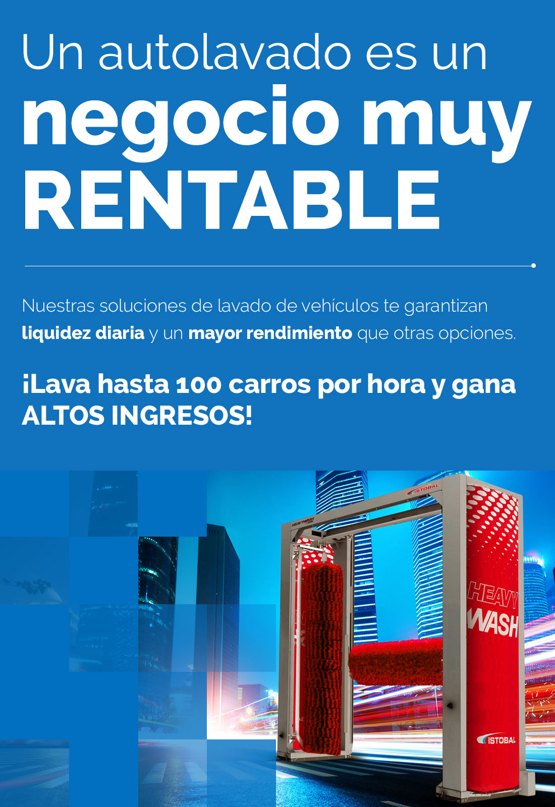 Soluciones de autolavado de veh&iacute;culos | Inter Ib&eacute;rica